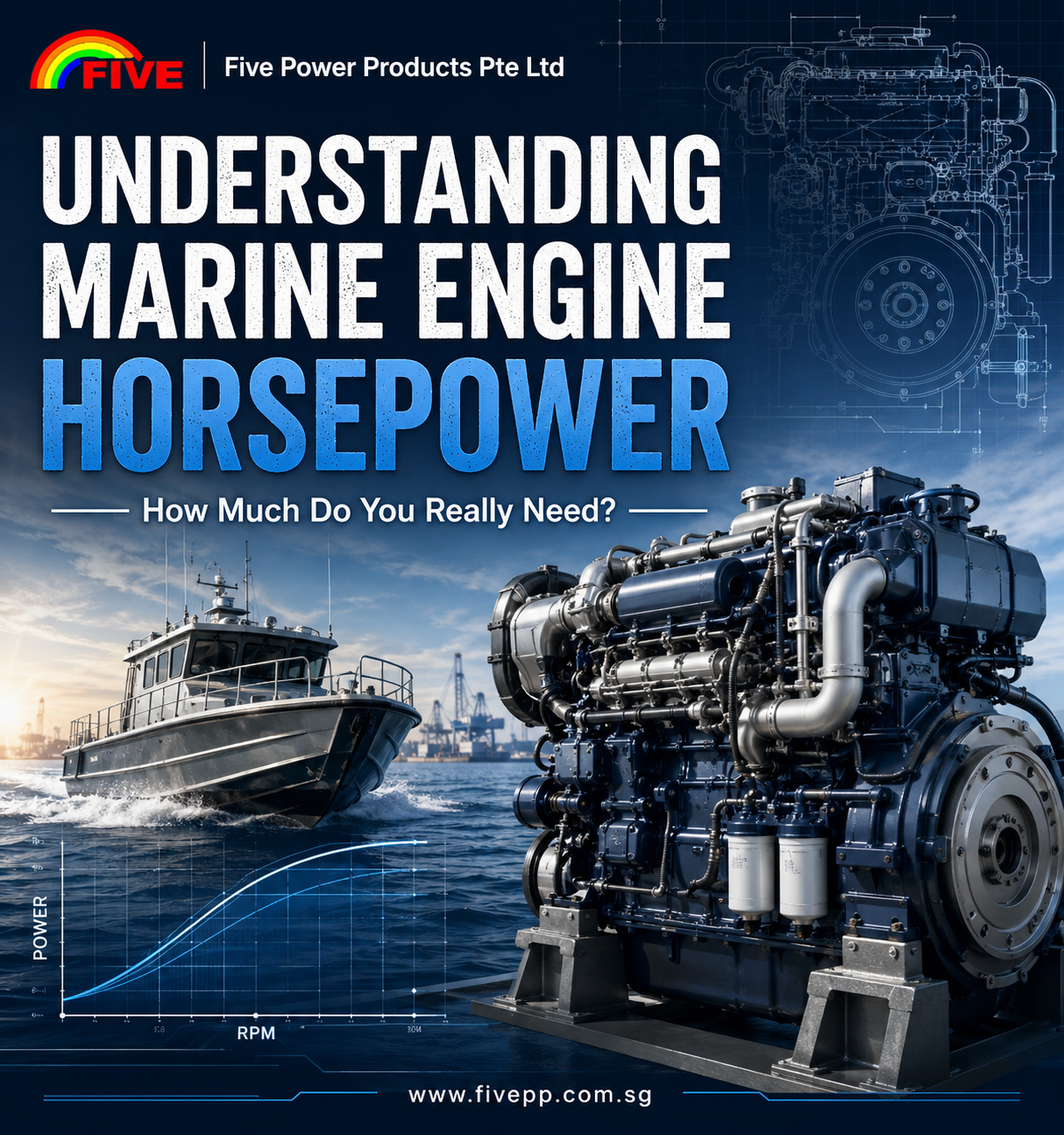 Marine Engine Horsepower - Marine Engines Supplier Singapore | Five ...
